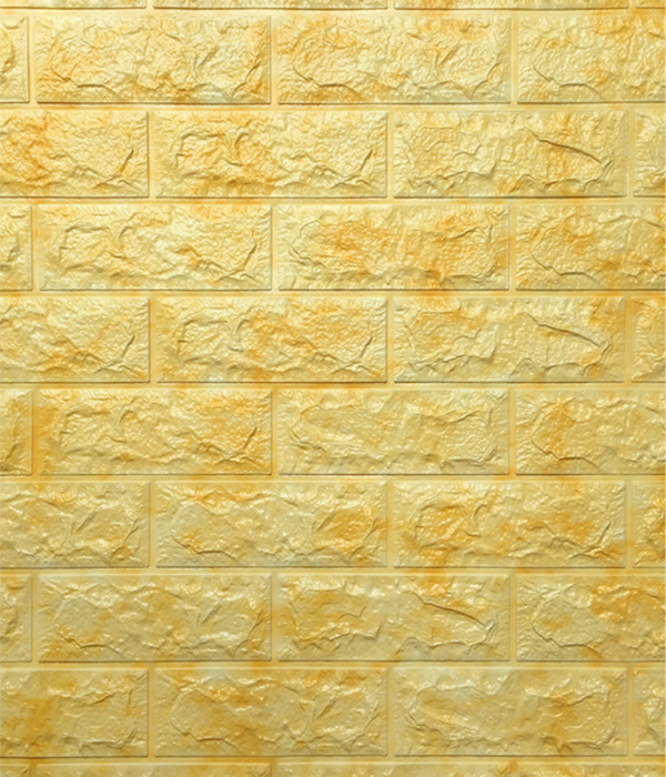 Adhesivo de pared 3d de espuma de pe de ladrillos de piedra (09-16)