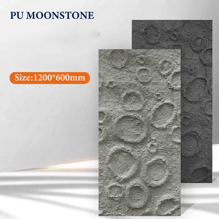 Panel de revestimiento falso Panel de ladrillo ligero de piedra de pared de poliuretano