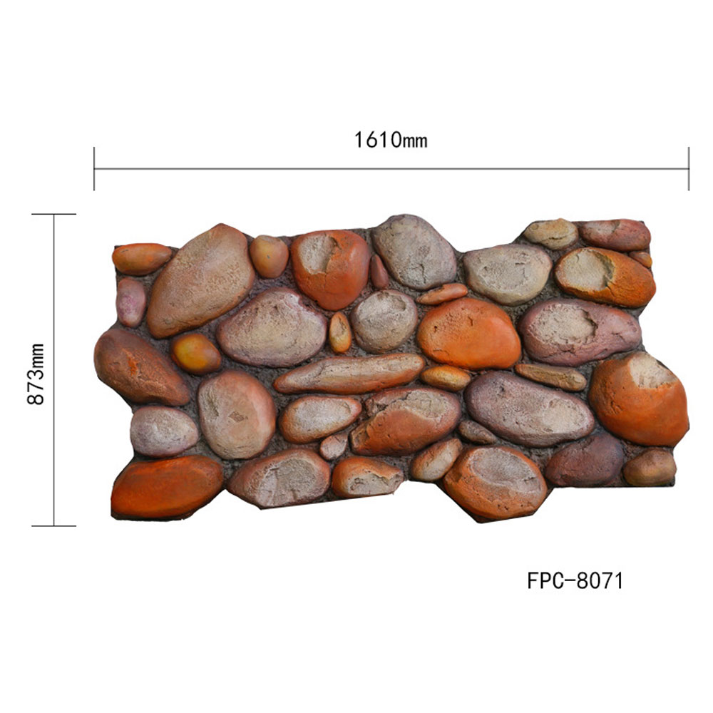 Pan Panel de muro de piedra