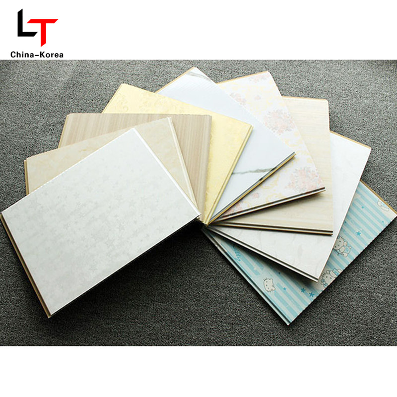 Panel de Decoración Interior Melinco, Textura de Piedra Falsa, Panel Plano de PVC para Techos, Tablero de Pared con Grano de Mármol, Lámina Impermeable