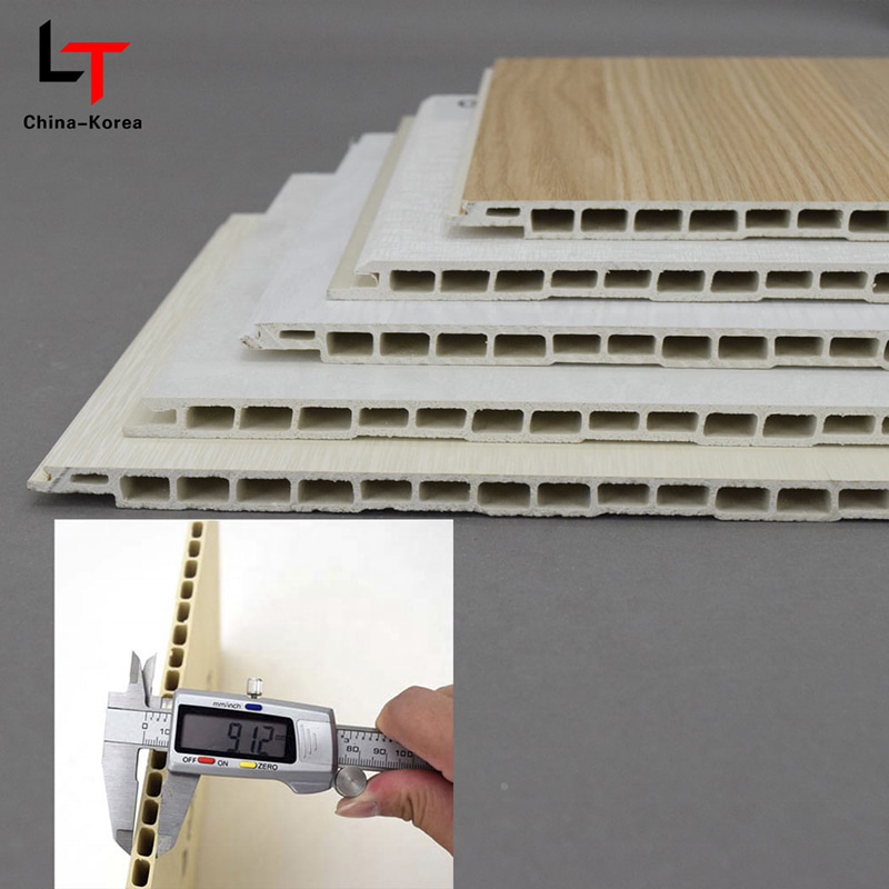 Panel de Decoración Interior Melinco, Textura de Piedra Falsa, Panel Plano de PVC para Techos, Tablero de Pared con Grano de Mármol, Lámina Impermeable