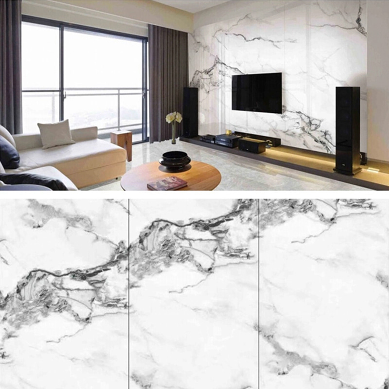1220 mm × 2440 mm SPC Panel de pared Bathing Board Pared Wall Paneles decorativos de UV de interiores Eco