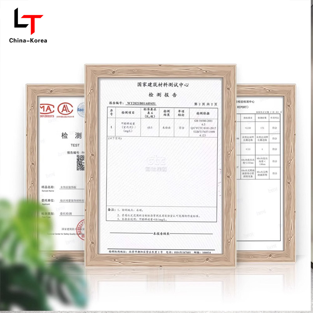 1220 × 2440 mm Paneles de pared decorativos de grano de grano de madera ecológica de madera de PVC para revestimiento de pared de interior resistente a los rasguños fáciles de instalar fácil de instalar
