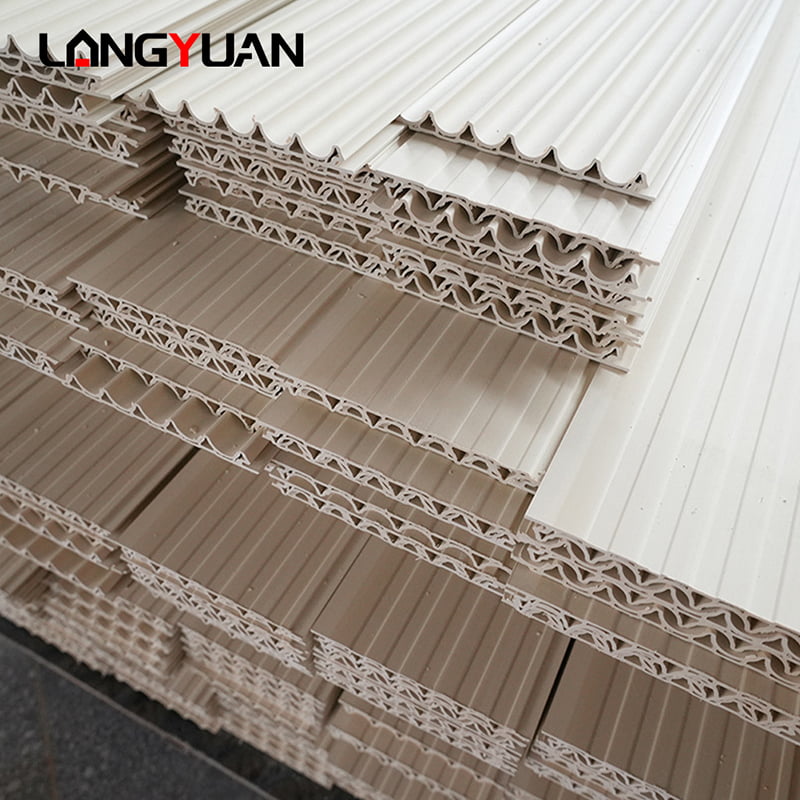 Paneles Decorativos de Madera Natural y Plástico Compuesto WPC PVC para Revestimiento Interior, Paneles de Pared Ranurados para Interiores
