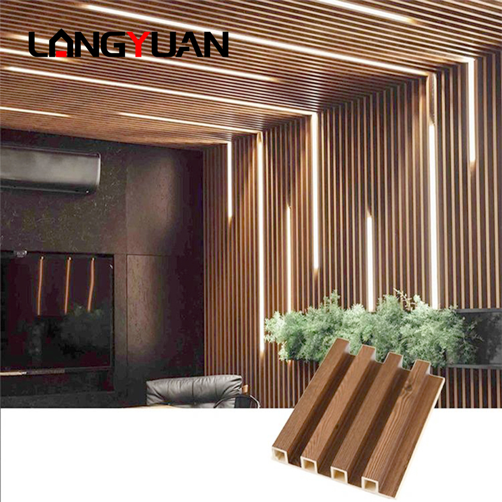 Paneles de Pared WPC Interior, Tablero de Compuesto de Plástico y Madera, Revestimiento Impermeable, Aislante Acústico y Resistente al Fuego para Gimnasio, Decoración de Interiores del Hogar
