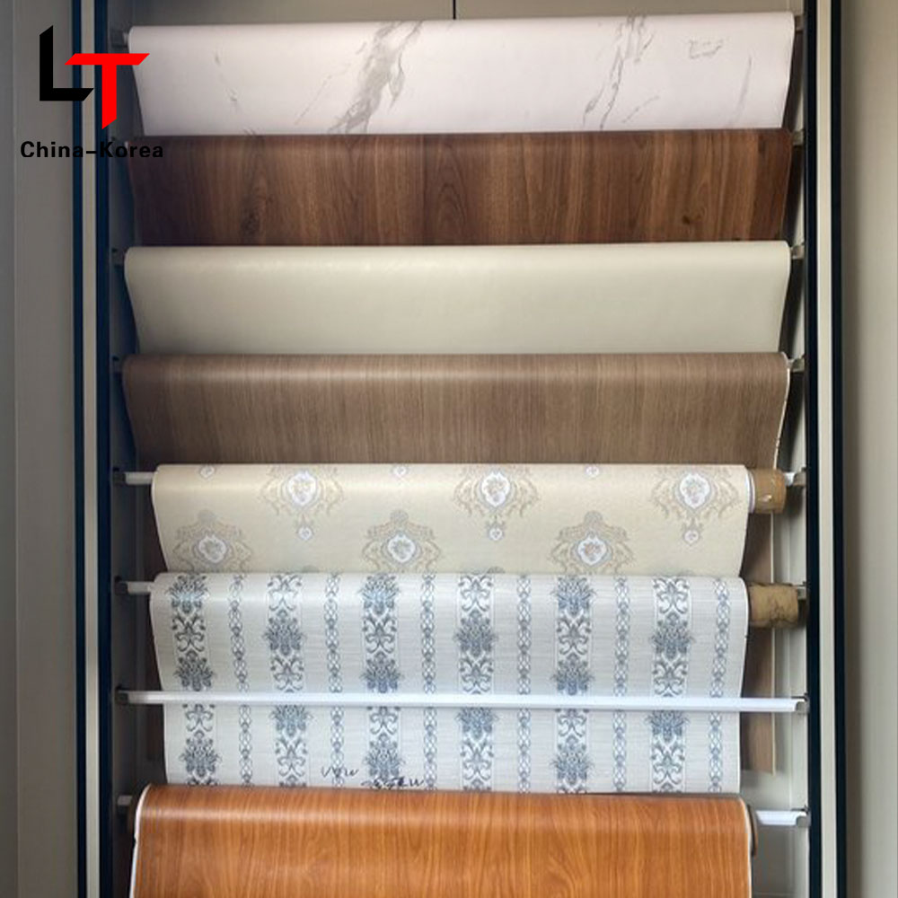 Película de Transferencia de Calor de Impresión 3D 5D, Película de Decoración para Muebles de PVC, Foil para Prensa al Vacío para Puertas y Paneles de Pared WPC, Tablero UV