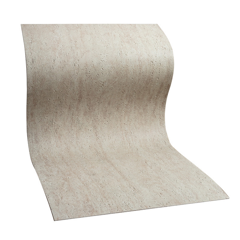 Baldosa de Revestimiento de Pared Interior, Suave y Flexible, Resistente al Fuego, Piedra Artificial Travertino para Revestimiento de Pared Interior
