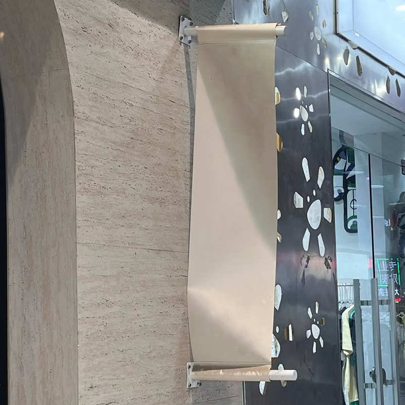 Baldosa de Revestimiento de Pared Interior, Suave y Flexible, Resistente al Fuego, Piedra Artificial Travertino para Revestimiento de Pared Interior