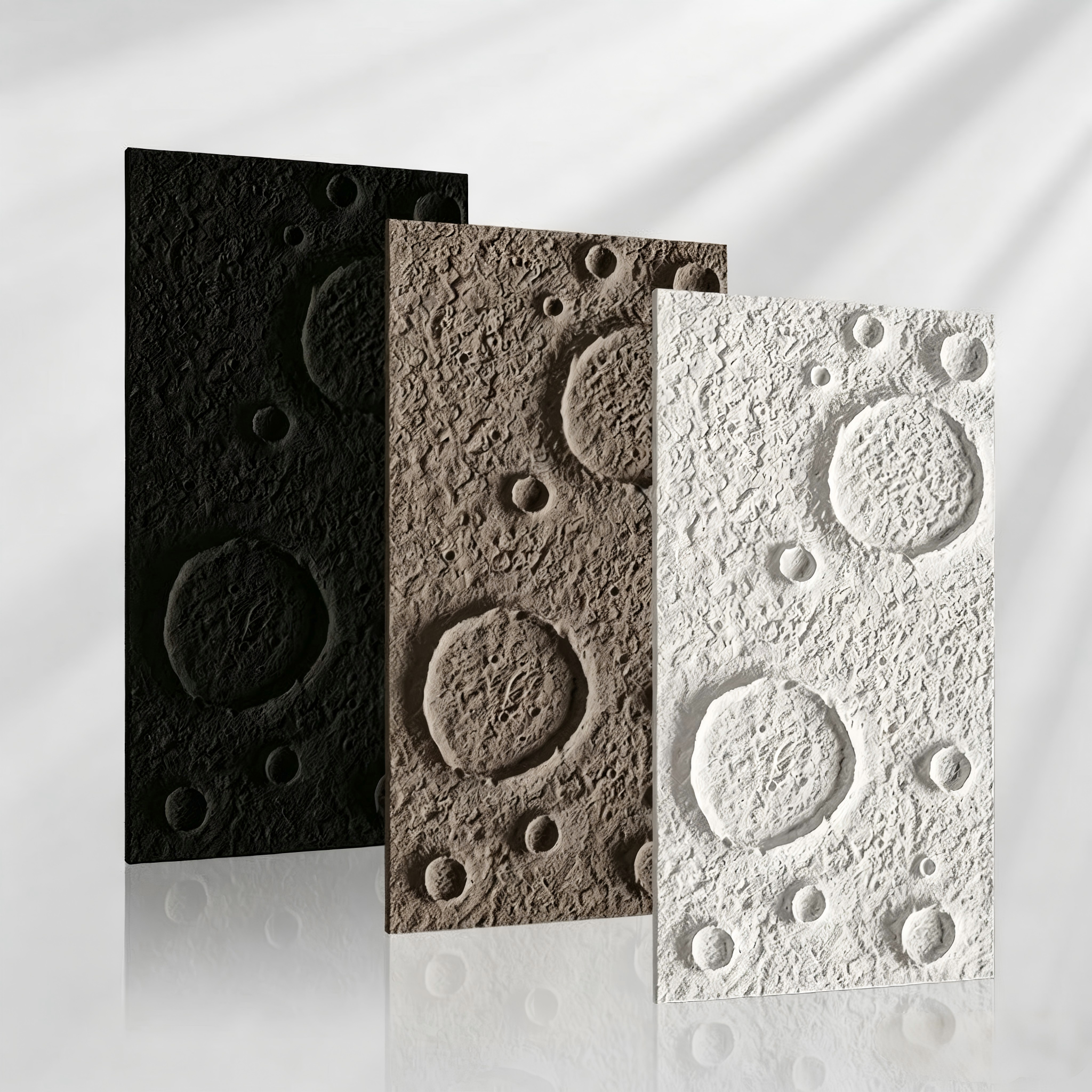 Muro de piedra lunar de PU: cuando la estética cósmica ingresa a los espacios del hogar